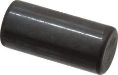Holo-Krome - 16mm Diam x 35mm Pin Length Grade 8 Alloy Steel Standard Dowel Pin - Black Luster Finish, C 60 (Surface) & C 50-58 Hardness, 1 Beveled & 1 Rounded End - Eagle Tool & Supply