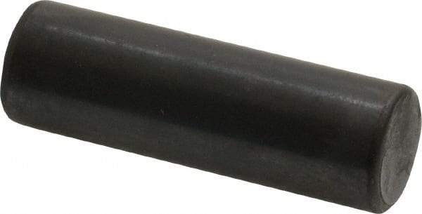Holo-Krome - 16mm Diam x 50mm Pin Length Grade 8 Alloy Steel Standard Dowel Pin - Black Luster Finish, C 60 (Surface) & C 50-58 Hardness, 1 Beveled & 1 Rounded End - Eagle Tool & Supply