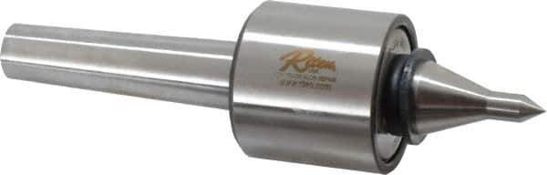 Riten - MT3 Taper Shank, 2-1/8" Head Diam 3,400 Lb Capacity Live Center - 6,000 Max RPM, 2" Head Length, 3/8" Point Diam, 2" Point Len, 310 Lb Max Workpc, 2" Tip Diam, Long Point - Eagle Tool & Supply