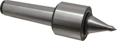 Riten - MT5 Taper Shank, 3-1/16" Head Diam 6,800 Lb Capacity Live Center - 5,000 Max RPM, 2-25/32" Head Length, 1/2" Point Diam, 2-5/8" Point Len, 1,100 Lb Max Workpc, 3/4" Long Tip, 2-1/2" Tip Diam, Long Point - Eagle Tool & Supply