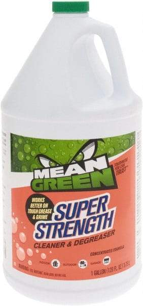Mean Green - 1 Gal Bottle Cleaner/Degreaser - Liquid, Biodegradable, Low Odor - Eagle Tool & Supply
