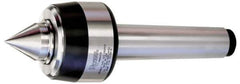 Royal Products - MT6 Taper Shank, 4" Head Diam 10,080 Lb Capacity Live Center - 3,500 Max RPM, 3.15" Head Length, 2" Point Diam, 2.31" Point Len, 4,080 Lb Max Workpc, 13-7/32" OAL, Standard Point - Eagle Tool & Supply