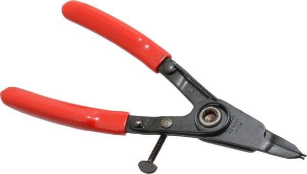 Rotor Clip - SH External Retaining Ring Pliers - 5-1/2" OAL - Eagle Tool & Supply