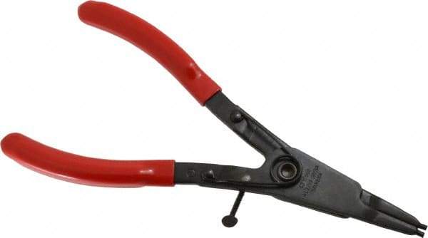 Rotor Clip - SH External Retaining Ring Pliers - 9-1/8" OAL - Eagle Tool & Supply