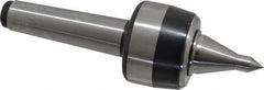 Royal Products - MT4 Taper Shank, 2.68" Head Diam 5,170 Lb Capacity Live Center - 4,500 Max RPM, 1.98" Head Length, 1-1/4" Point Diam, 2.18" Point Len, 1,120 Lb Max Workpc, 8-5/8" OAL, 1/2" Tip Diam, Long Point - Eagle Tool & Supply