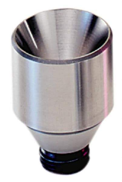 Royal Products - 5/8-18" Thread, 3MT Taper, 1/4 to 1.06" Point Diam, Tool Steel Lathe Female Point - 1-5/32" OAL - Eagle Tool & Supply