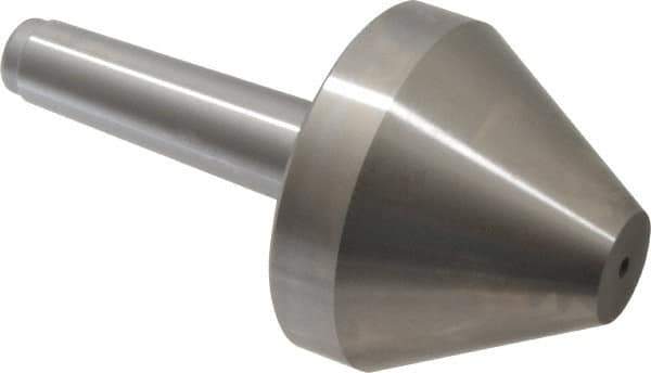 Royal Products - MT3 Taper Shank, 3.15" Head Diam 2,395 Lb Capacity Live Center - 5,000 Max RPM, 2-1/2" Head Length, 1" Point Diam, 2.52" Point Len, 615 Lb Max Workpc, 6-1/16" OAL, Bull Nose Point - Eagle Tool & Supply