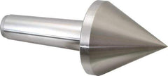 Royal Products - MT5 Taper Shank, 4-5/32" Head Diam 3,180 Lb Capacity Live Center - 4,500 Max RPM, 4-1/8" Head Length, 1-1/4" Point Diam, 4-1/8" Point Len, 630 Lb Max Workpc, 9-13/16" OAL, Pipe Nose Point - Eagle Tool & Supply