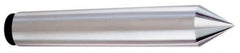 Royal Products - 1.748" Head Diam, High Speed Steel Standard Point Solid Dead Center - 5MT Morse Taper, 1.748" Point Diam, 8-1/2" OAL - Eagle Tool & Supply