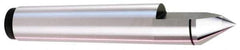 Royal Products - 1.748" Head Diam, Carbide-Tipped Steel Standard Point Half Dead Center - 5MT Morse Taper, 1.748" Point Diam, 8-1/2" OAL - Eagle Tool & Supply