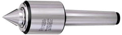 Royal Products - MT5 HD Taper Shank, 3.82" Head Diam 5,300 & 10,540 Lb Capacity Live Center - 3,000 Max RPM, 3.89" Head Length, 2" Point Diam, 2.31" Point Len, 5,240 Lb Max Workpc, 11-13/16" OAL, Standard Point - Eagle Tool & Supply