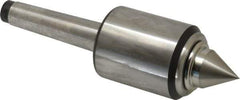 Royal Products - MT2 Taper Shank, 1-3/4" Head Diam 2,155 Lb Capacity Live Center - 6,000 Max RPM, 2.12" Head Length, 7/8" Point Diam, 1.07" Point Len, 885 Lb Max Workpc, 5-13/16" OAL, 3/8" Tip Diam, Standard Point - Eagle Tool & Supply