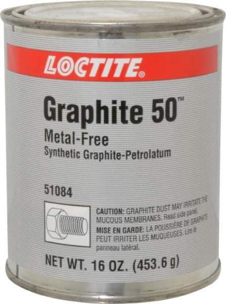 Loctite - 1 Lb Can General Purpose Anti-Seize Lubricant - Graphite, -29 to 482°C, Gray, Water Resistant - Eagle Tool & Supply