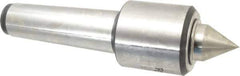 Royal Products - MT6 HD Taper Shank, 3.82" Head Diam 5,300 & 10,540 Lb Capacity Live Center - 3,000 Max RPM, 3.89" Head Length, 2" Point Diam, 2.31" Point Len, 5,240 Lb Max Workpc, 14" OAL, Standard Point - Eagle Tool & Supply