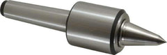 Royal Products - MT4 Taper Shank, 2.45" Head Diam 1,905 Lb Capacity Carbide Tipped Live Center - 12,000 Max RPM, 2.78" Head Length, 1-1/4" Point Diam, 2.35" Point Len, 525 Lb Max Workpc, 9-5/8" OAL, 1/2" Tip Diam, Long Point - Eagle Tool & Supply