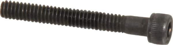 Value Collection - #5-40 UNC Hex Socket Drive, Socket Cap Screw - Alloy Steel, Black Oxide Finish, Partially Threaded, 1" Length Under Head - Eagle Tool & Supply