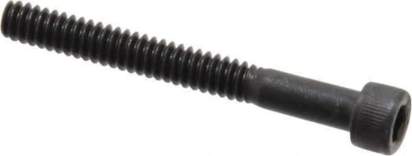 Value Collection - #6-32 UNC Hex Socket Drive, Socket Cap Screw - Alloy Steel, Black Oxide Finish, Partially Threaded, 1-1/4" Length Under Head - Eagle Tool & Supply
