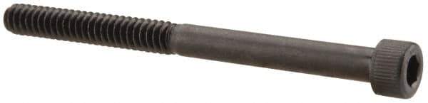 Value Collection - #6-32 UNC Hex Socket Drive, Socket Cap Screw - Alloy Steel, Black Oxide Finish, Partially Threaded, 1-3/4" Length Under Head - Eagle Tool & Supply