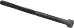 Value Collection - #6-32 UNC Hex Socket Drive, Socket Cap Screw - Alloy Steel, Black Oxide Finish, Partially Threaded, 2" Length Under Head - Eagle Tool & Supply