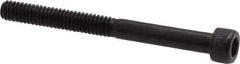 Value Collection - #8-32 UNC Hex Socket Drive, Socket Cap Screw - Alloy Steel, Black Oxide Finish, Partially Threaded, 1-3/4" Length Under Head - Eagle Tool & Supply