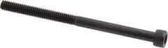 Value Collection - #8-32 UNC Hex Socket Drive, Socket Cap Screw - Alloy Steel, Black Oxide Finish, Partially Threaded, 2-1/2" Length Under Head - Eagle Tool & Supply