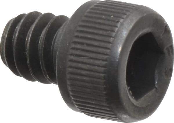 Value Collection - #10-24 UNC Hex Socket Drive, Socket Cap Screw - Alloy Steel, Black Oxide Finish, Fully Threaded, 1/4" Length Under Head - Eagle Tool & Supply