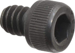 Value Collection - #10-24 UNC Hex Socket Drive, Socket Cap Screw - Alloy Steel, Black Oxide Finish, Fully Threaded, 1/4" Length Under Head - Eagle Tool & Supply