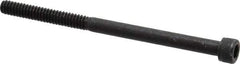 Value Collection - #10-24 UNC Hex Socket Drive, Socket Cap Screw - Alloy Steel, Black Oxide Finish, Partially Threaded, 3" Length Under Head - Eagle Tool & Supply