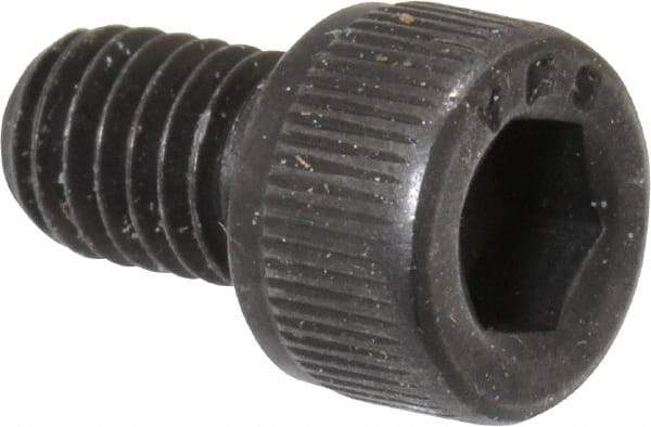 Value Collection - #10-32 UNF Hex Socket Drive, Socket Cap Screw - Alloy Steel, Black Oxide Finish, Fully Threaded, 3/8" Length Under Head - Eagle Tool & Supply