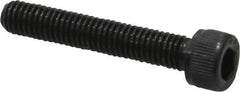 Value Collection - #10-32 UNF Hex Socket Drive, Socket Cap Screw - Alloy Steel, Black Oxide Finish, Fully Threaded, 1-1/8" Length Under Head - Eagle Tool & Supply