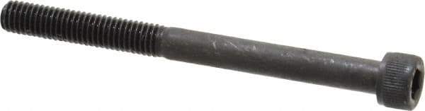 Value Collection - #10-32 UNF Hex Socket Drive, Socket Cap Screw - Alloy Steel, Black Oxide Finish, Partially Threaded, 2-1/4" Length Under Head - Eagle Tool & Supply