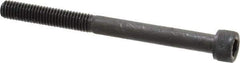 Value Collection - #10-32 UNF Hex Socket Drive, Socket Cap Screw - Alloy Steel, Black Oxide Finish, Partially Threaded, 2-1/4" Length Under Head - Eagle Tool & Supply