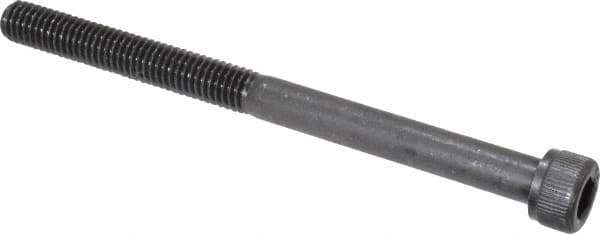 Value Collection - #10-32 UNF Hex Socket Drive, Socket Cap Screw - Alloy Steel, Black Oxide Finish, Partially Threaded, 2-1/2" Length Under Head - Eagle Tool & Supply