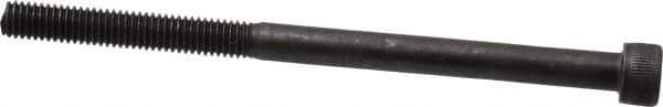 Value Collection - #10-32 UNF Hex Socket Drive, Socket Cap Screw - Alloy Steel, Black Oxide Finish, Partially Threaded, 3" Length Under Head - Eagle Tool & Supply