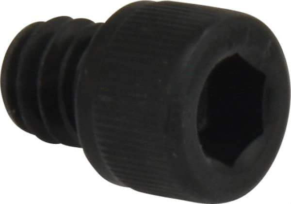 Value Collection - 1/4-20 UNC Hex Socket Drive, Socket Cap Screw - Alloy Steel, Black Oxide Finish, Fully Threaded, 1/4" Length Under Head - Eagle Tool & Supply