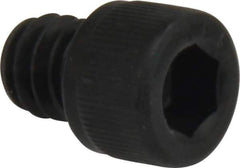Value Collection - 1/4-20 UNC Hex Socket Drive, Socket Cap Screw - Alloy Steel, Black Oxide Finish, Fully Threaded, 1/4" Length Under Head - Eagle Tool & Supply