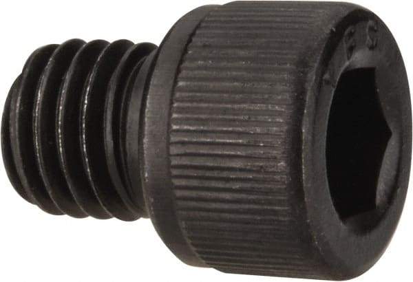 Value Collection - 1/4-28 UNF Hex Socket Drive, Socket Cap Screw - Alloy Steel, Black Oxide Finish, Fully Threaded, 1/4" Length Under Head - Eagle Tool & Supply