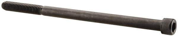 Value Collection - 5/16-18 UNC Hex Socket Drive, Socket Cap Screw - Alloy Steel, Black Oxide Finish, Partially Threaded, 5-1/2" Length Under Head - Eagle Tool & Supply