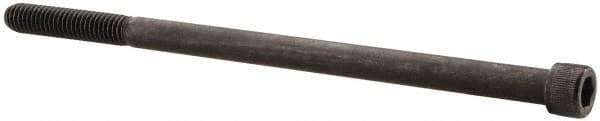 Value Collection - 5/16-18 UNC Hex Socket Drive, Socket Cap Screw - Alloy Steel, Black Oxide Finish, Partially Threaded, 6" Length Under Head - Eagle Tool & Supply
