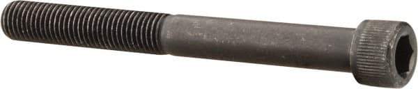 Value Collection - 5/16-24 UNF Hex Socket Drive, Socket Cap Screw - Alloy Steel, Black Oxide Finish, Partially Threaded, 3" Length Under Head - Eagle Tool & Supply