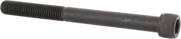 Value Collection - 5/16-24 UNF Hex Socket Drive, Socket Cap Screw - Alloy Steel, Black Oxide Finish, Partially Threaded, 3-1/2" Length Under Head - Eagle Tool & Supply