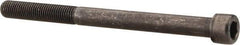 Value Collection - 5/16-24 UNF Hex Socket Drive, Socket Cap Screw - Alloy Steel, Black Oxide Finish, Partially Threaded, 4" Length Under Head - Eagle Tool & Supply