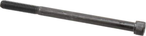 Value Collection - 3/8-16 UNC Hex Socket Drive, Socket Cap Screw - Alloy Steel, Black Oxide Finish, Partially Threaded, 5-1/2" Length Under Head - Eagle Tool & Supply