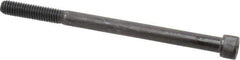 Value Collection - 3/8-16 UNC Hex Socket Drive, Socket Cap Screw - Alloy Steel, Black Oxide Finish, Partially Threaded, 5-1/2" Length Under Head - Eagle Tool & Supply