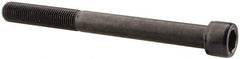 Value Collection - 3/8-24 UNF Hex Socket Drive, Socket Cap Screw - Alloy Steel, Black Oxide Finish, Partially Threaded, 4" Length Under Head - Eagle Tool & Supply