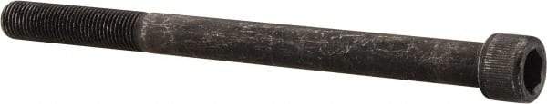 Value Collection - 3/8-24 UNF Hex Socket Drive, Socket Cap Screw - Alloy Steel, Black Oxide Finish, Partially Threaded, 5" Length Under Head - Eagle Tool & Supply