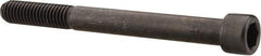 Value Collection - 7/16-14 UNC Hex Socket Drive, Socket Cap Screw - Alloy Steel, Black Oxide Finish, Partially Threaded, 4-1/2" Length Under Head - Eagle Tool & Supply