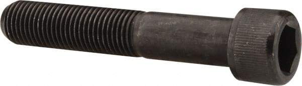 Value Collection - 7/16-20 UNF Hex Socket Drive, Socket Cap Screw - Alloy Steel, Black Oxide Finish, Partially Threaded, 2-1/2" Length Under Head - Eagle Tool & Supply