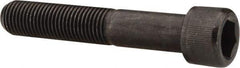 Value Collection - 7/16-20 UNF Hex Socket Drive, Socket Cap Screw - Alloy Steel, Black Oxide Finish, Partially Threaded, 2-1/2" Length Under Head - Eagle Tool & Supply