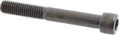 Value Collection - 1/2-13 UNC Hex Socket Drive, Socket Cap Screw - Alloy Steel, Black Oxide Finish, Partially Threaded, 3-3/4" Length Under Head - Eagle Tool & Supply